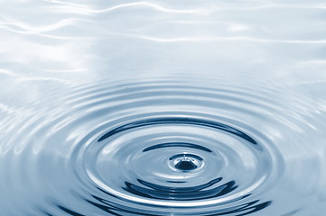 Image showing water drop splashing 