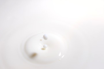 Image showing milk drop