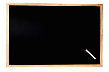 Image showing empty blackboard