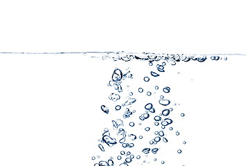 Image showing fresh water with bubbles