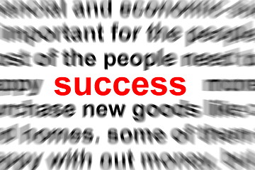 Image showing success