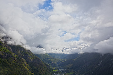 Image showing Dramatic skies