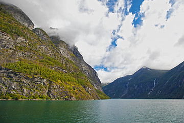 Image showing View of Geiranger