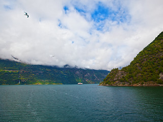 Image showing View of Geiranger