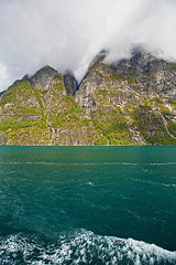 Image showing View of Geiranger