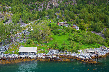 Image showing View of Geiranger