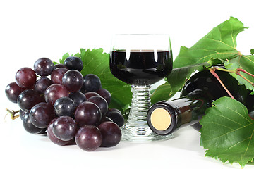 Image showing red wine