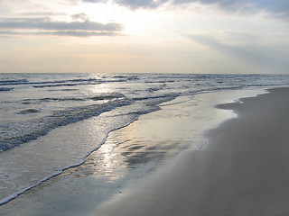 Image showing empty beach