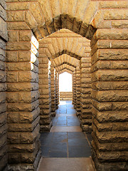 Image showing Natural Stone Archway