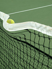 Image showing Mighty Tennis Serve