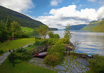 Image showing Hornindalsvatnet in Norway