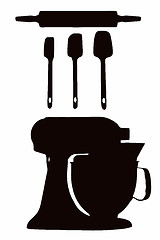 Image showing Cookware Silhouette