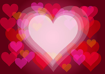 Image showing valentine background