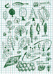 Image showing eco  bio and nature symbols