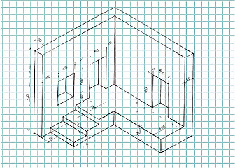 Image showing architecture plan for beginners