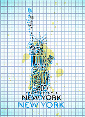 Image showing statue of liberty