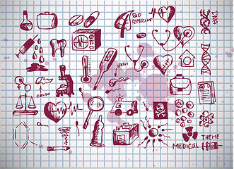 Image showing healthcare and medical icons