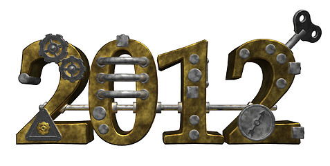 Image showing the year 2012
