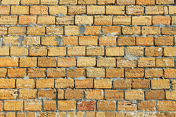 Image showing Texture of limestone wall