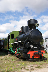 Image showing Steam locomotive