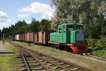 Image showing Freight train