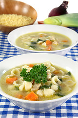 Image showing Chicken soup