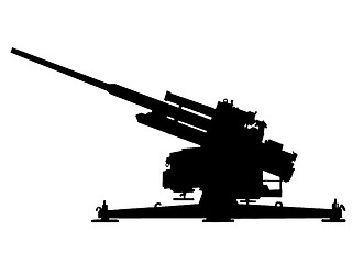 Image showing WW2 - Anti Aircraft Gun