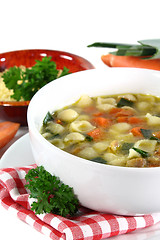 Image showing Chicken soup