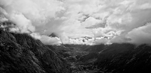 Image showing Dramatic skies