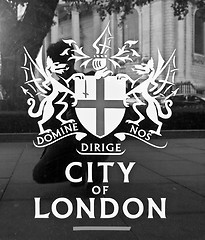 Image showing London coat of arms