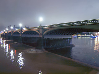 Image showing Westminster Bridge