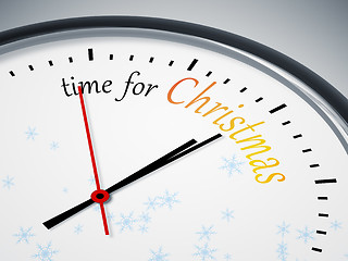 Image showing time for christmas