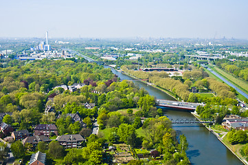 Image showing Rhine-Herne Canal and Emscher