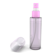 Image showing Pink spray bottle