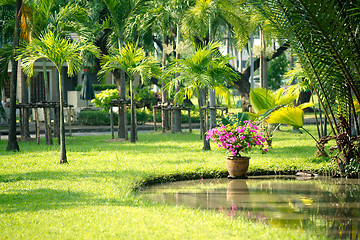 Image showing Lumphini park