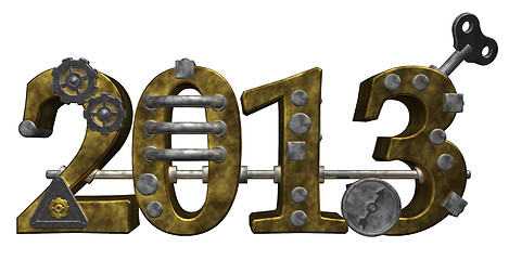 Image showing the year 2013