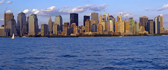 Image showing lower manhattan