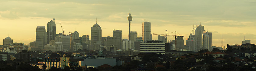 Image showing sydney panorama