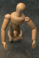 Image showing wooden figurine