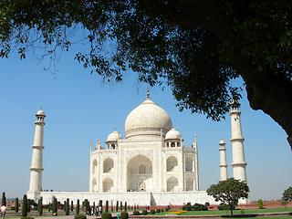 Image showing Taj Mahal in Agra