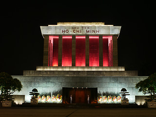 Image showing The Ho Chi Minh Mausoleum in Hanoi, Vietnam