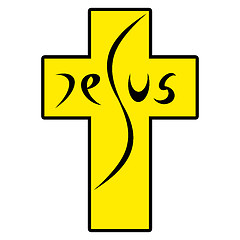 Image showing Jesus on Cross