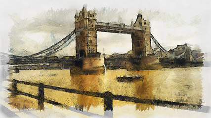Image showing London Bridge
