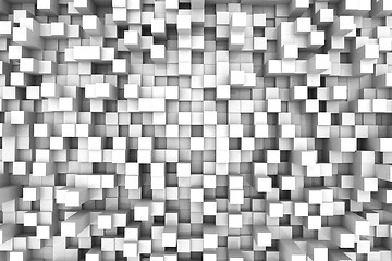 Image showing White cubes