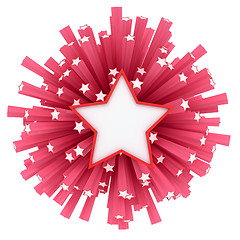 Image showing Star firework