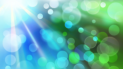 Image showing abstract lights background