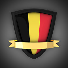 Image showing Belgian shield