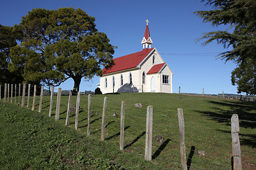 Image showing Rural church