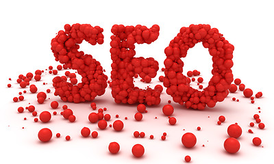 Image showing SEO spheres