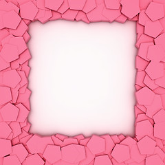 Image showing Pink frame
